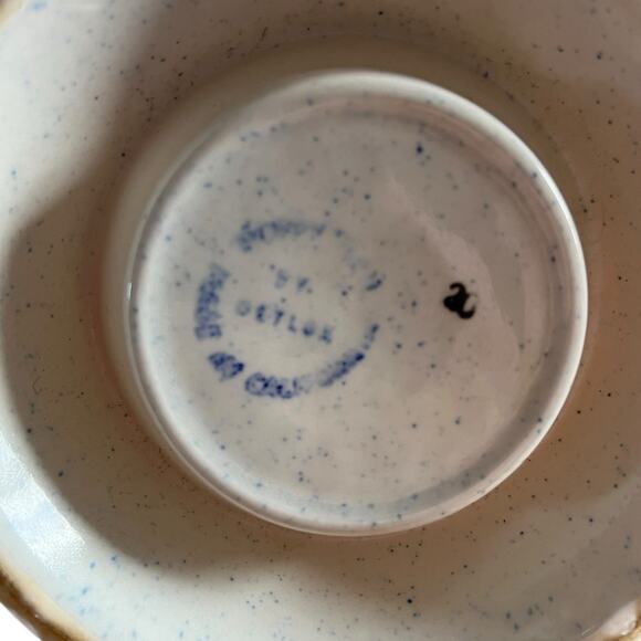 Poppytrail Vernon Coffee Pot Provincial Blue by Metlox Blue Farm Scene No Lid - Picture 10 of 16